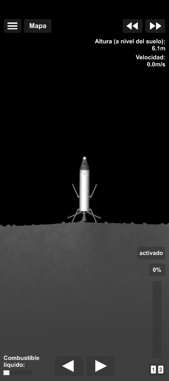 Lunar Rocket Spaceflight Simulator