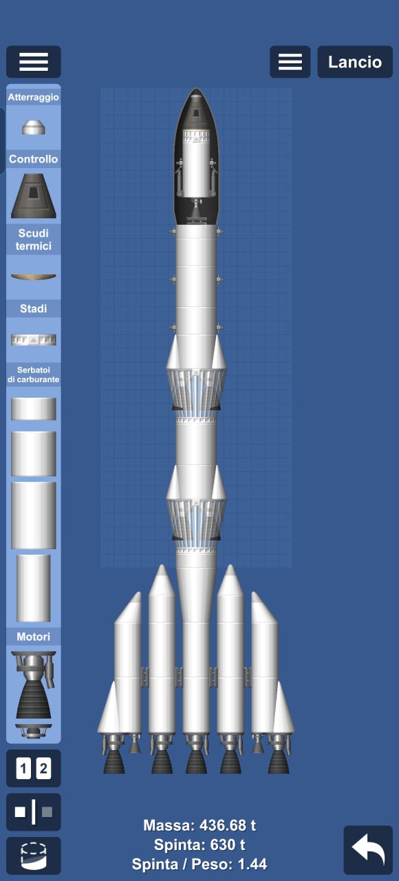 lunar tour rocket for Spaceflight Simulator