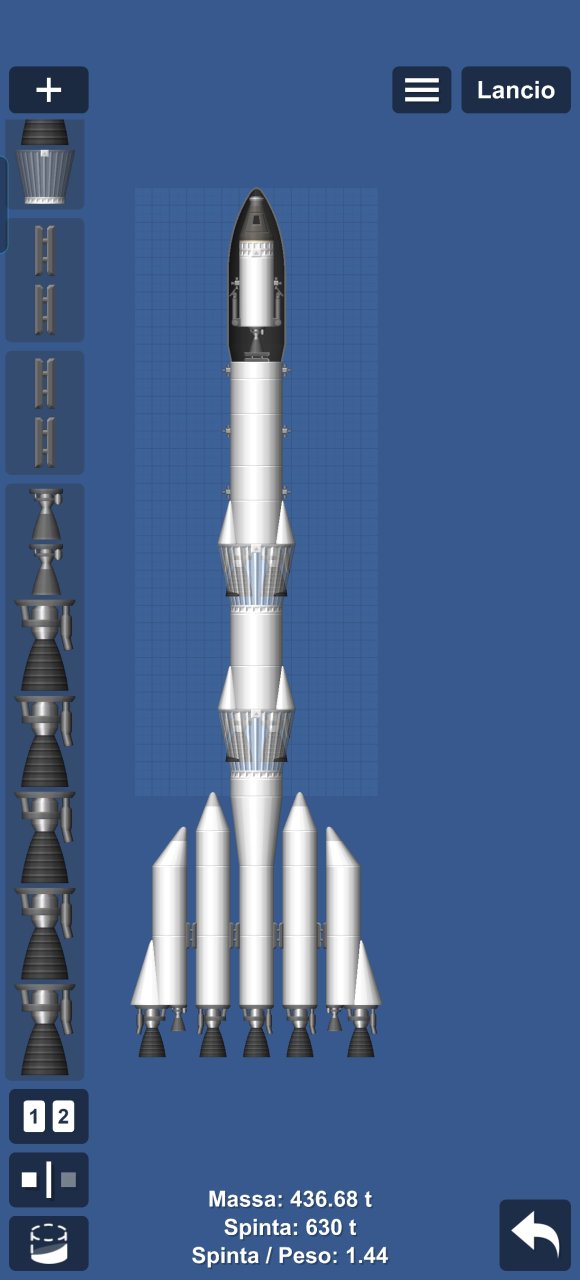 lunar tour rocket Spaceflight Simulator