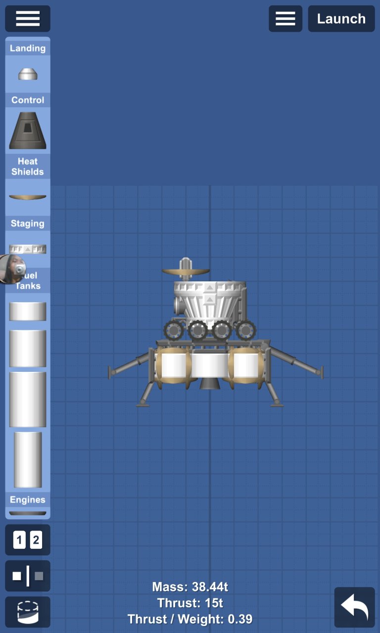 lunokhod 1 and lander for Spaceflight Simulator