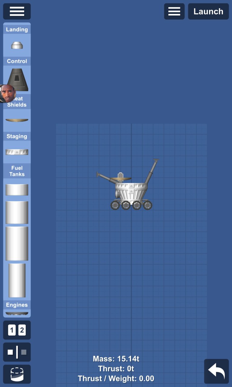 lunokhod 1 with lander Spaceflight Simulator