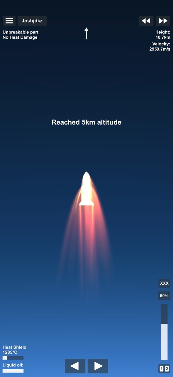 Magnetic rocket Spaceflight Simulator