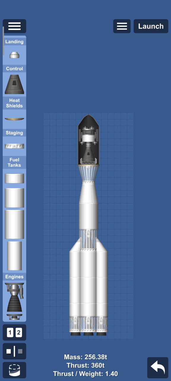 Mars lander Spaceflight Simulator