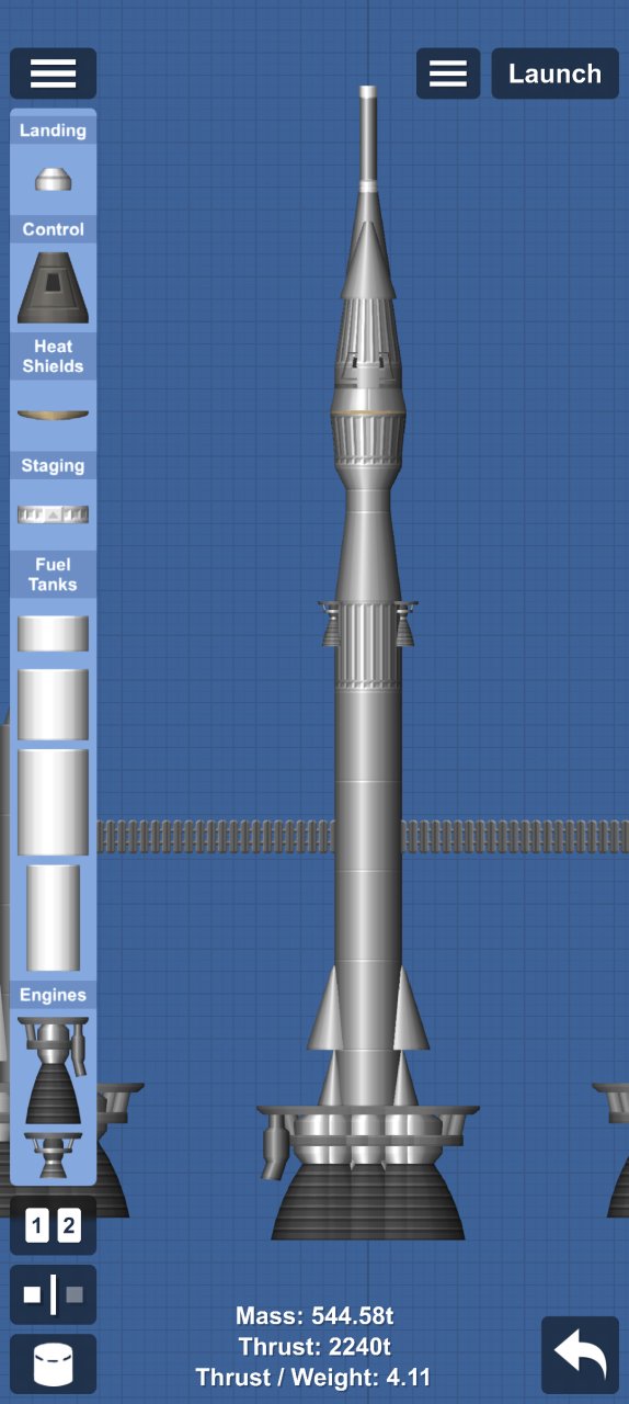 Mars Lander with astronauts Spaceflight Simulator