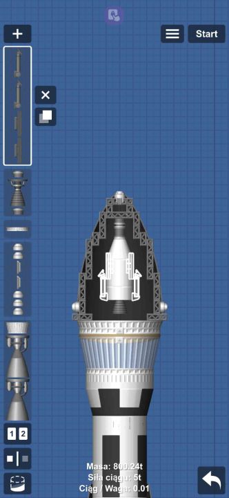 Mars mission Blueprint for Spaceflight Simulator / SFS BP