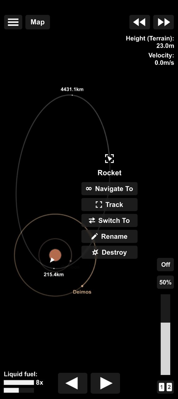Mars orbiter/out of the ss Spaceflight Simulator