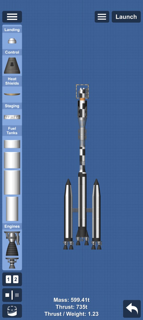 Mars rober (not fully tested) for Spaceflight Simulator