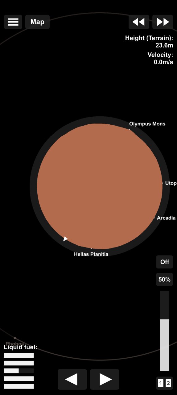 Mars rober (not fully tested) Spaceflight Simulator
