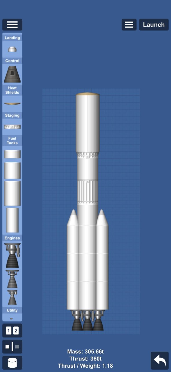 mars rocket lander Spaceflight Simulator