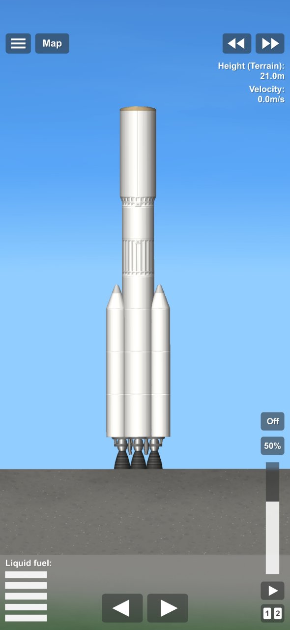 mars rocket lander Spaceflight Simulator