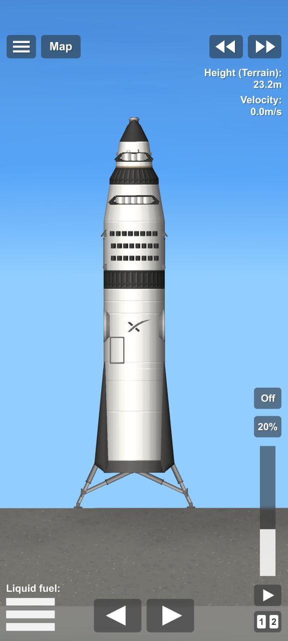 mars starship 2.0 Spaceflight Simulator