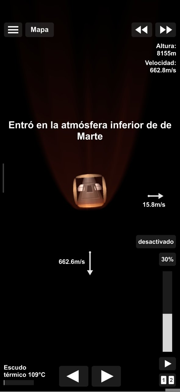 Marte aterrizaje Spaceflight Simulator