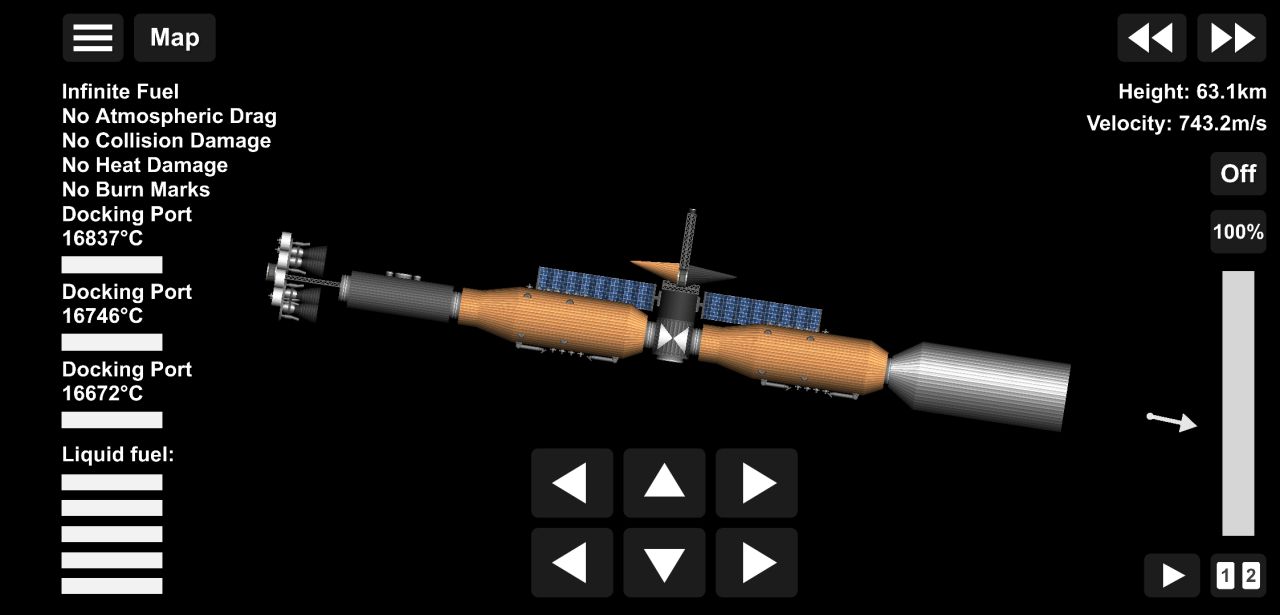 Station Blueprint for Spaceflight Simulator / SFS BP