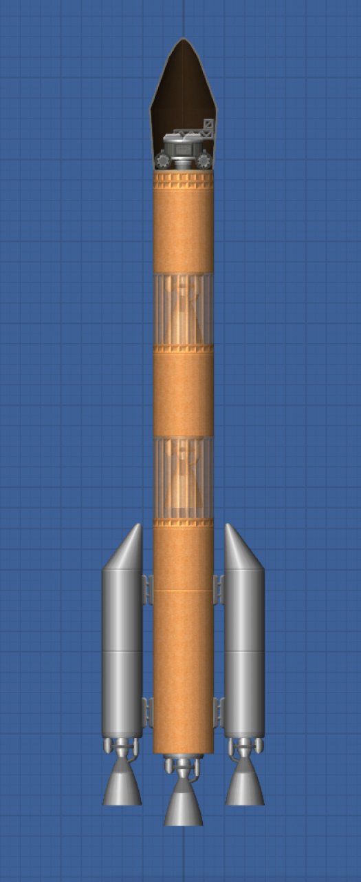 Martian Courier Blueprint for Spaceflight Simulator / SFS BP