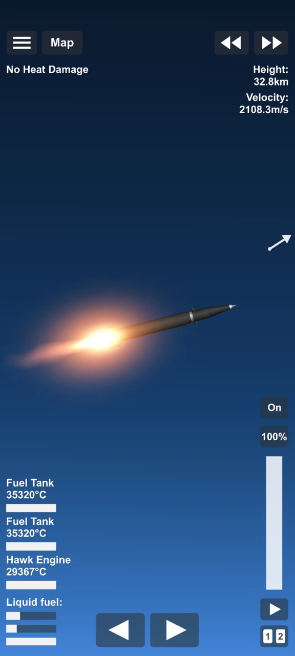 Martyr Haj Gassem missile. Spaceflight Simulator
