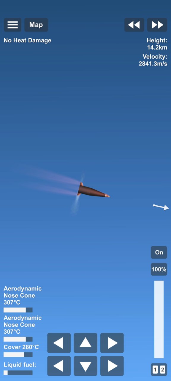 Martyr Haj Gassem missile. Spaceflight Simulator