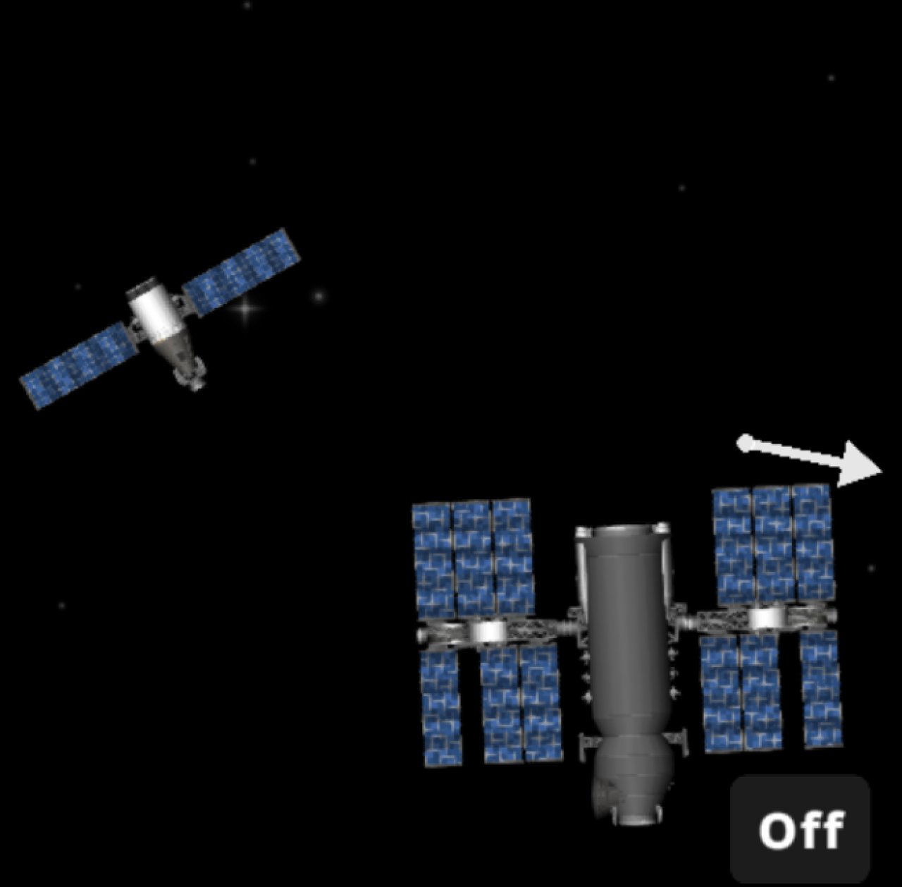 MaxwelliaSLS W/luanch platform Spaceflight Simulator