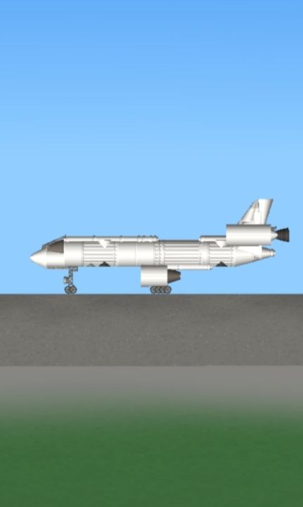 Plane Blueprint for Spaceflight Simulator / SFS BP