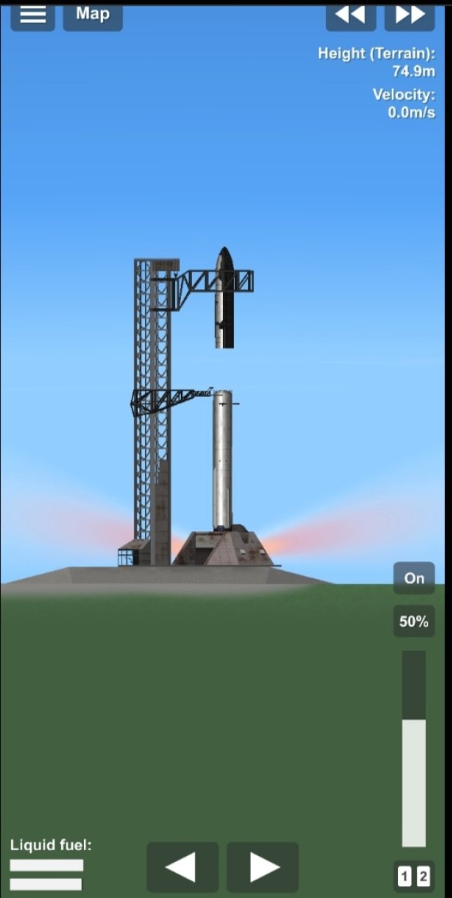 Mechazilla v2 mod Spaceflight Simulator