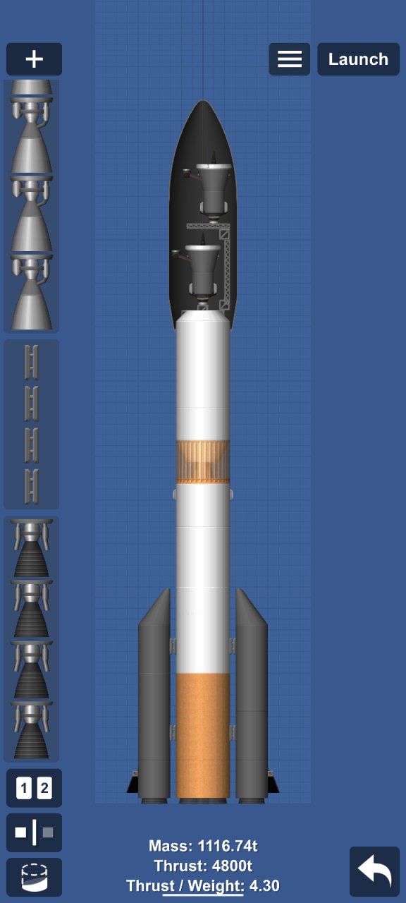 medium rocket for Spaceflight Simulator