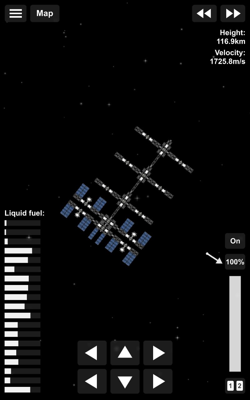 MEGA Station Spaceflight Simulator