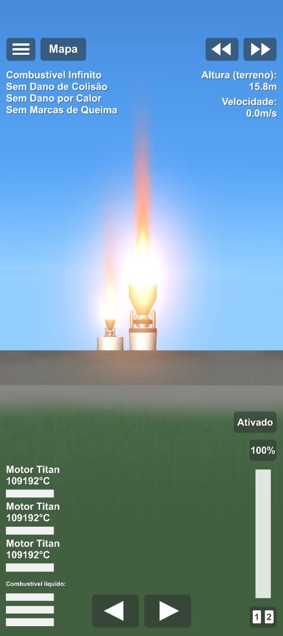 Mega thruster Spaceflight Simulator
