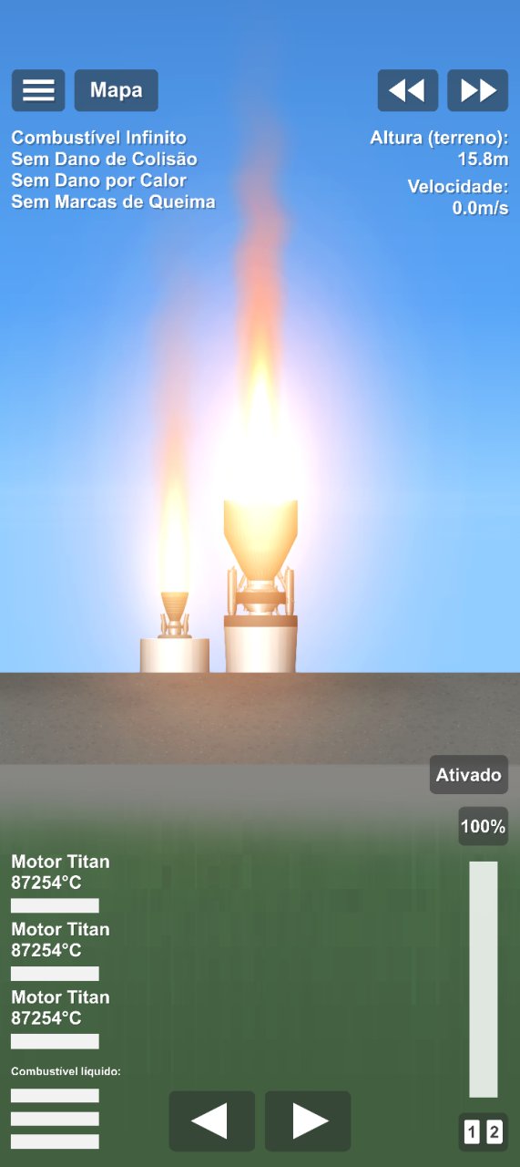 Mega thruster Spaceflight Simulator