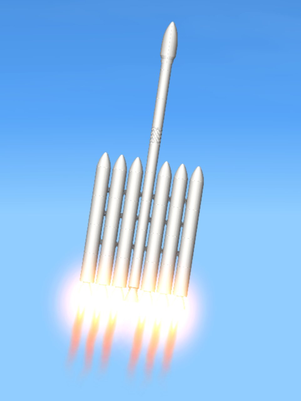 MEGA WHITE GHOST Spaceflight Simulator