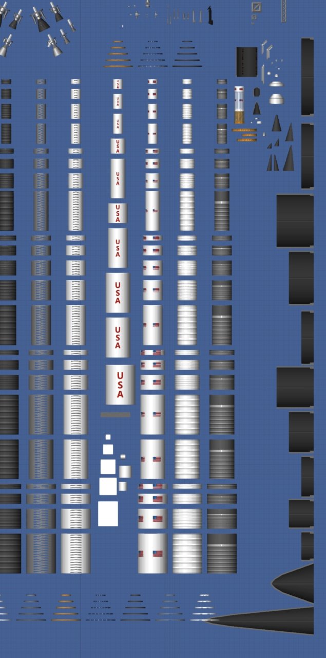 MegaPartsKit with Rocket Parts Spaceflight Simulator