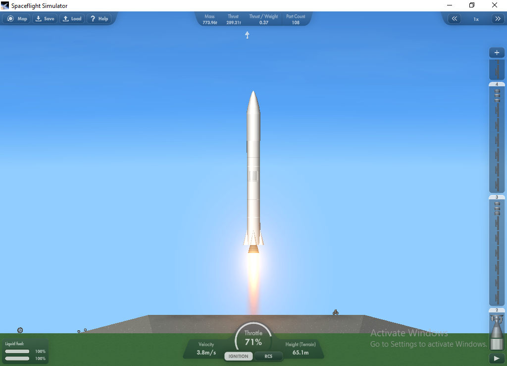 Rocket for Spaceflight Simulator • SFS UNIVERSE