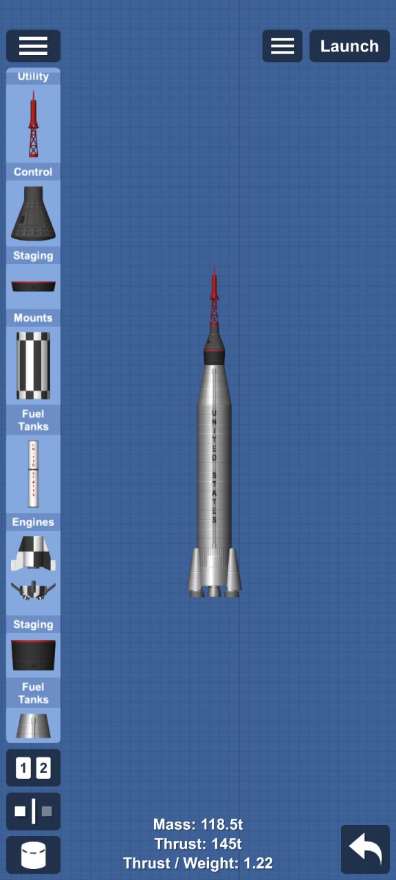 Mercury-Atlas Spaceflight Simulator