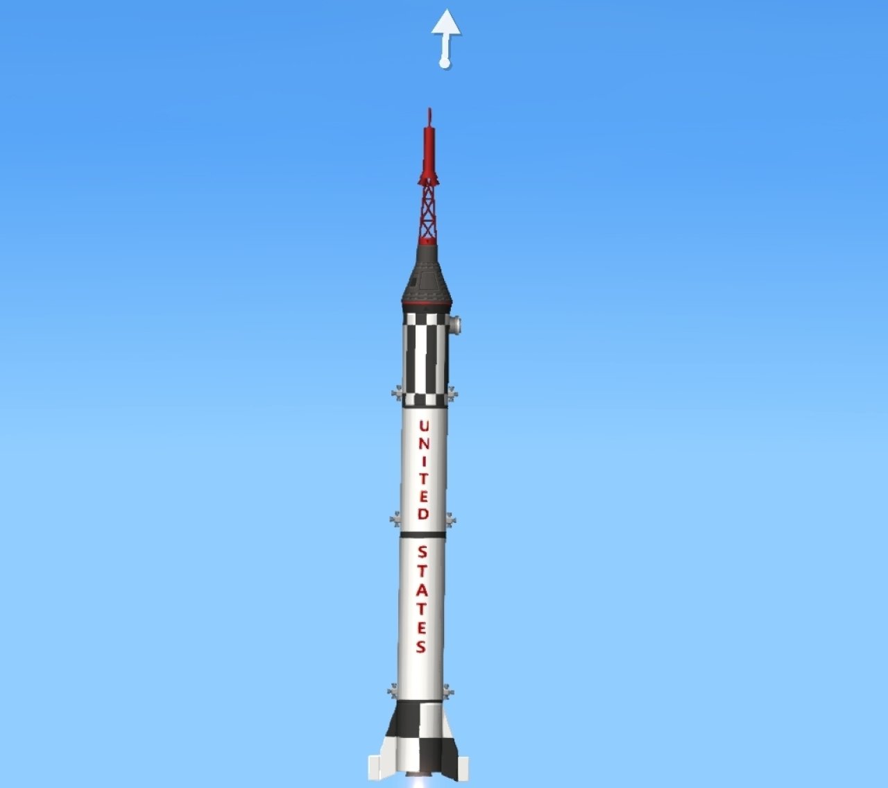 Mercury redstone 1 Spaceflight Simulator