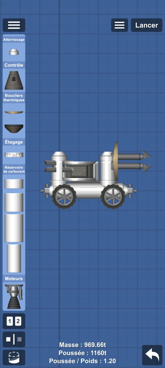 mercury rover Spaceflight Simulator