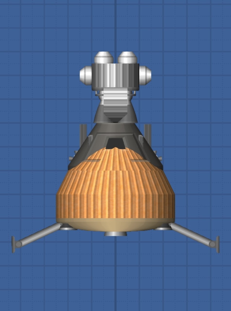 Mercury/Mars/Earth Lander Spaceflight Simulator