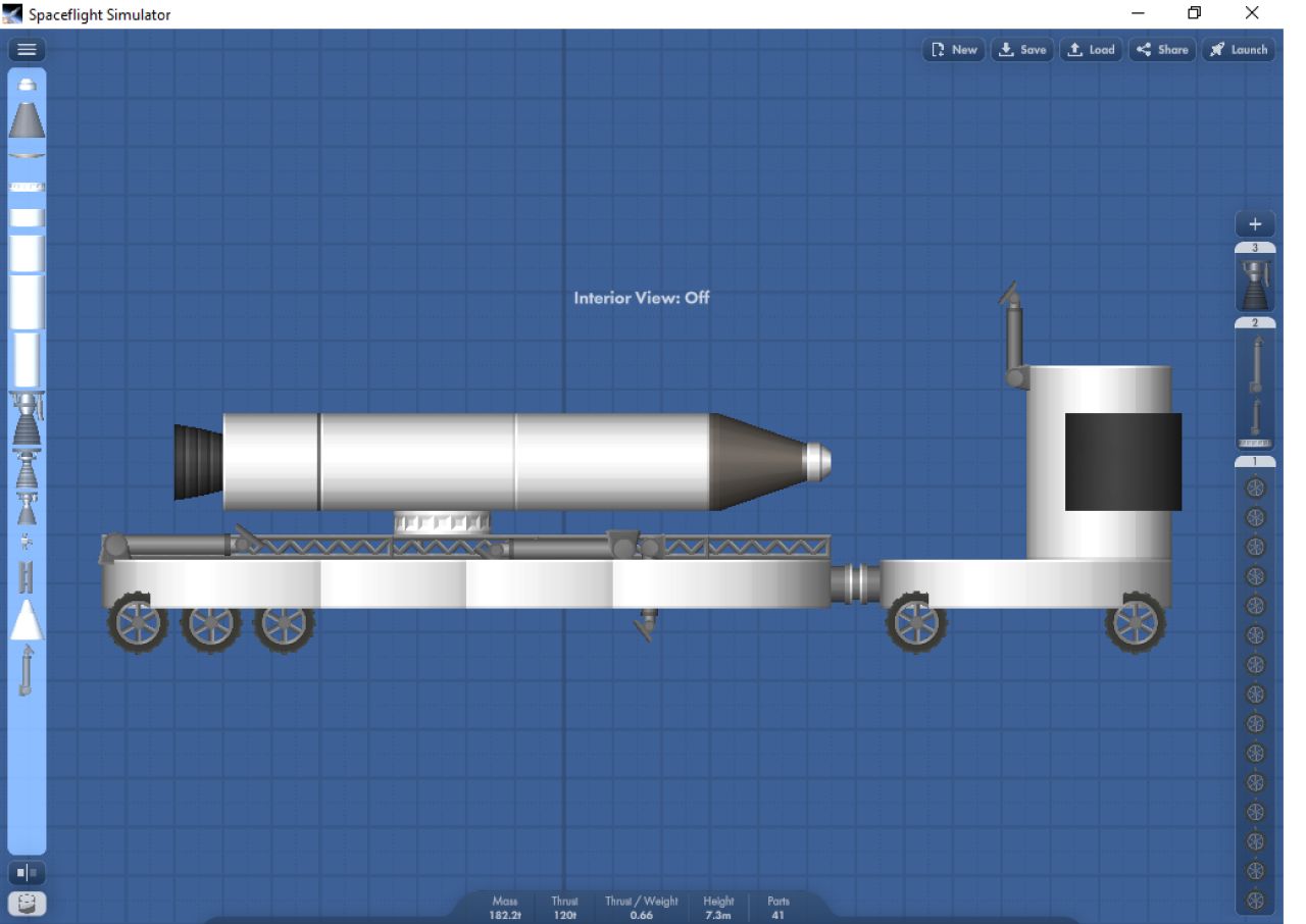 Military Blueprint Pack (Beta) Blueprint for Spaceflight Simulator / SFS BP