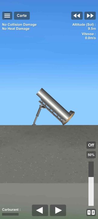 Military Mortar Blueprint for Spaceflight Simulator / SFS BP