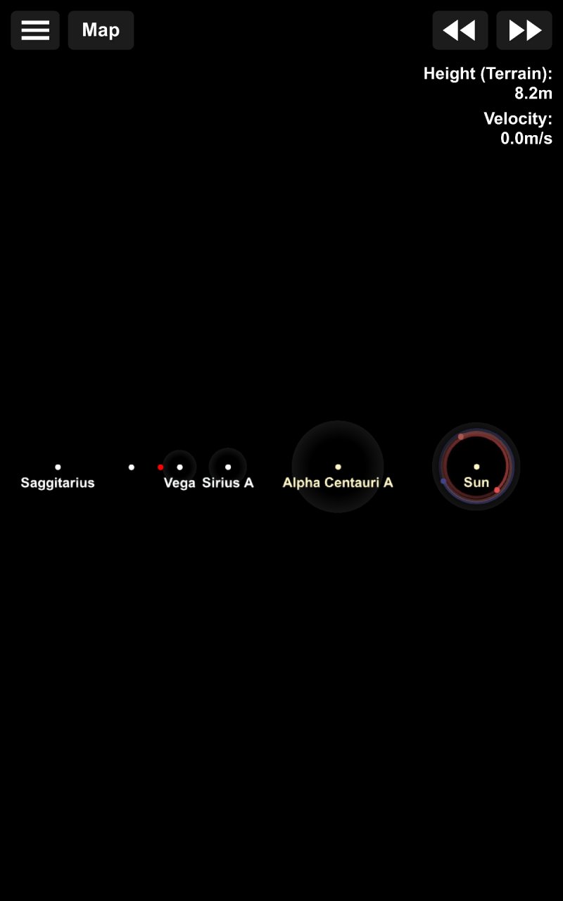 Milky Way 1.01 Spaceflight Simulator