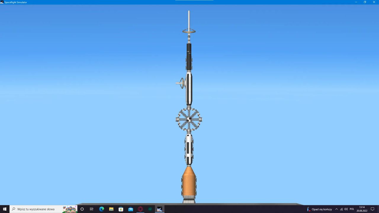 Mineral Space Station Blueprint for Spaceflight Simulator / SFS BP