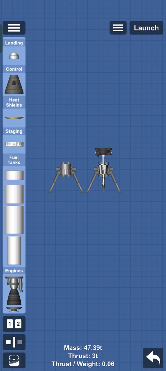 Mini Landers Spaceflight Simulator