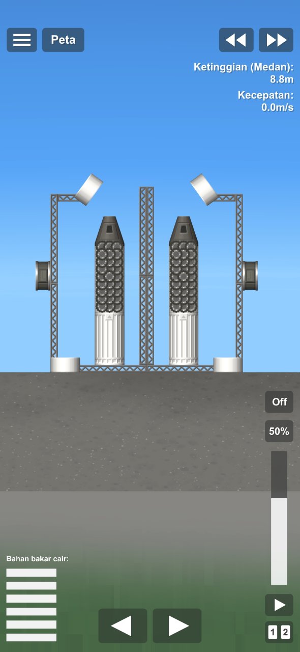 Mini Nuclear Launcher Place Spaceflight Simulator