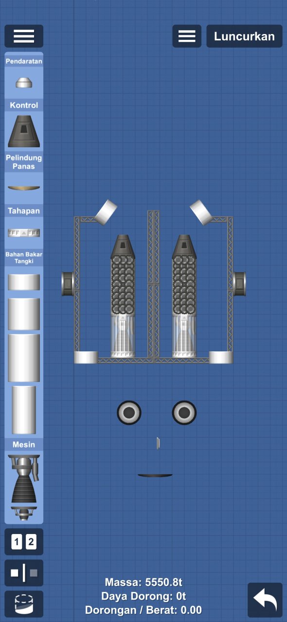 Mini Nuclear Launcher Place Spaceflight Simulator