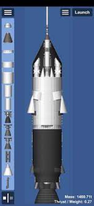 mini sea dragon Blueprint for Spaceflight Simulator / SFS BP