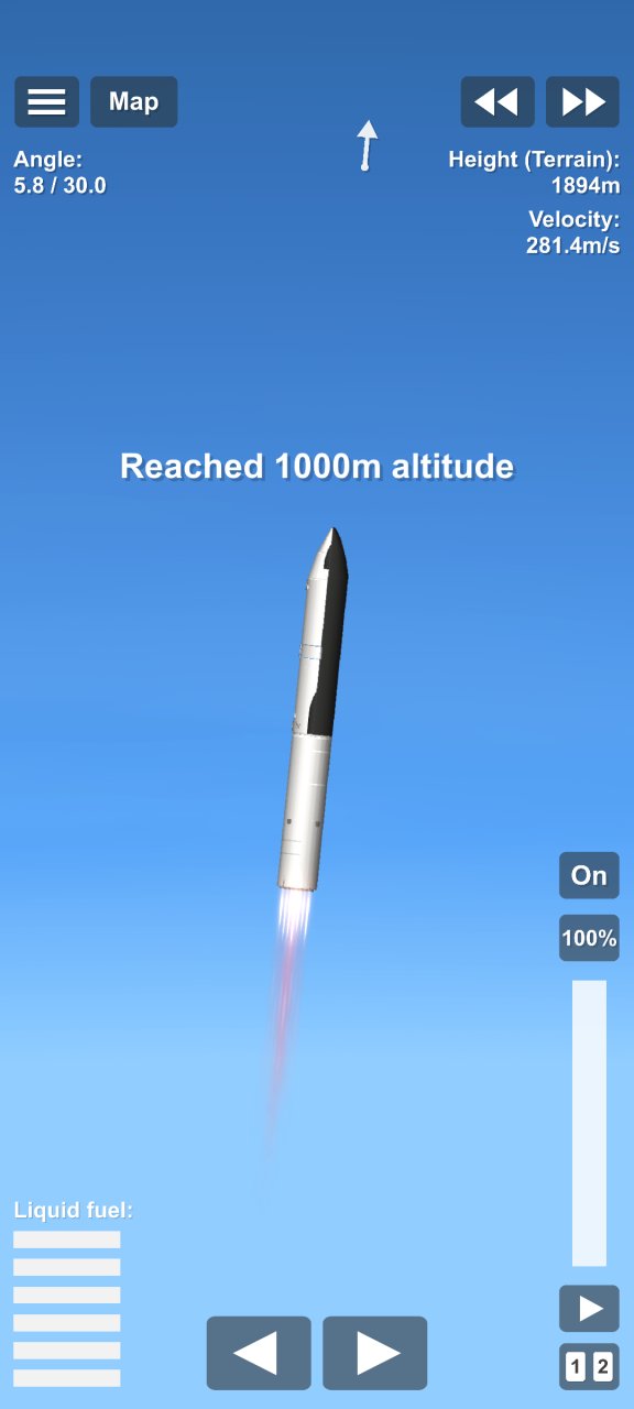 Mini Starship Non dlc Blueprint for Spaceflight Simulator / SFS BP