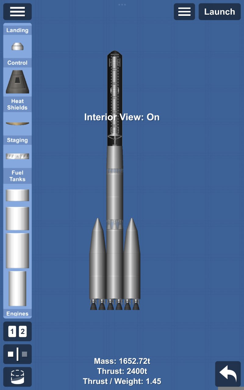Minimalist Space Station Spaceflight Simulator