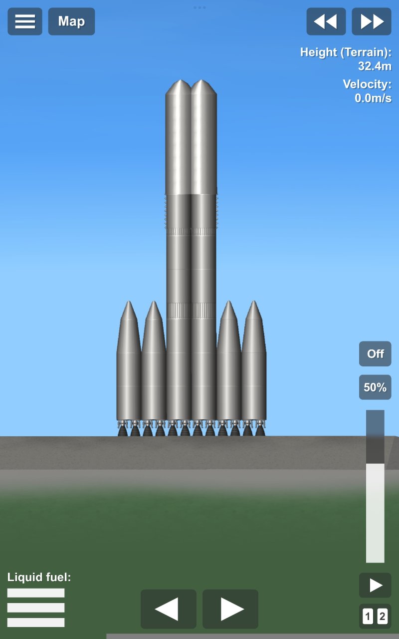 Minimalist Space Station Spaceflight Simulator