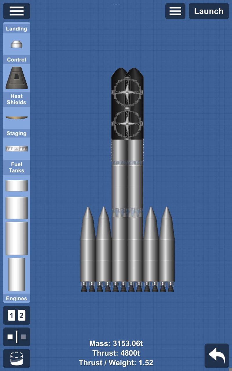 Minimalist Space Station Spaceflight Simulator