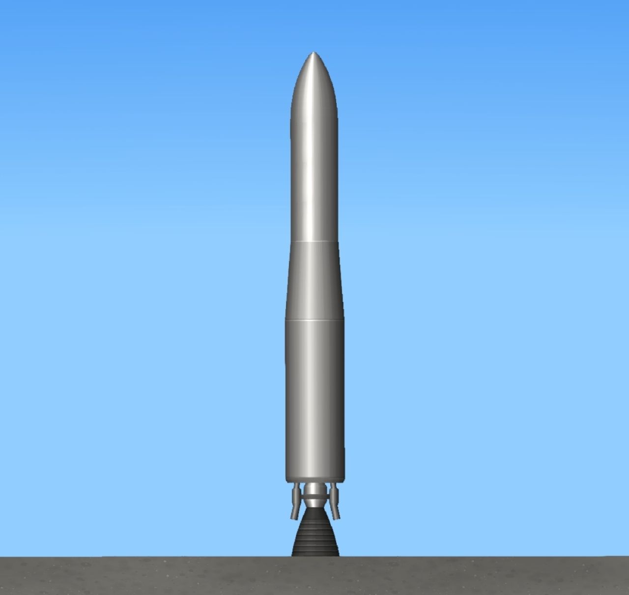 Missile Blueprint for Spaceflight Simulator / SFS BP