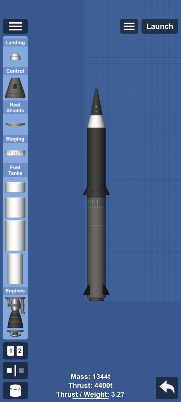 missile for Spaceflight Simulator