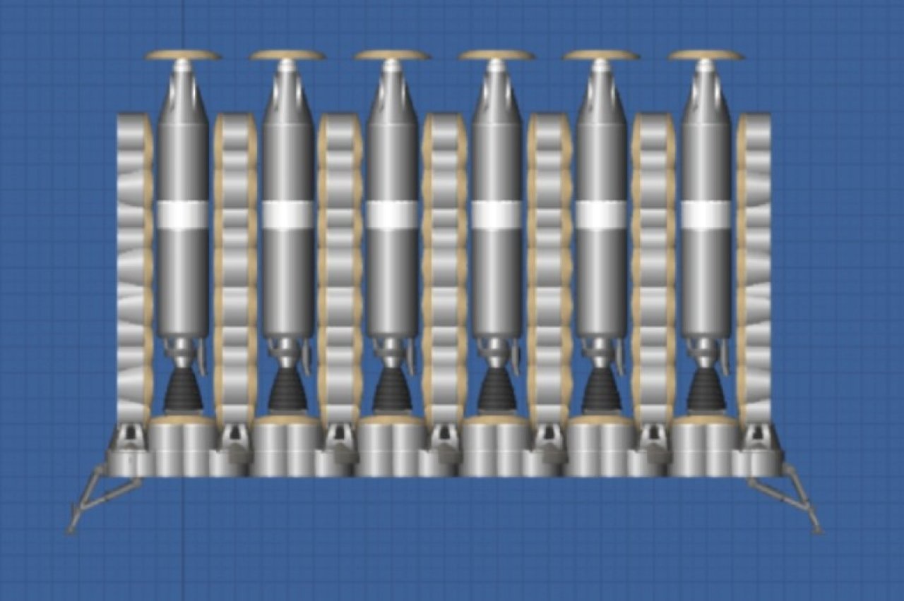 Missile for Planet for Spaceflight Simulator
