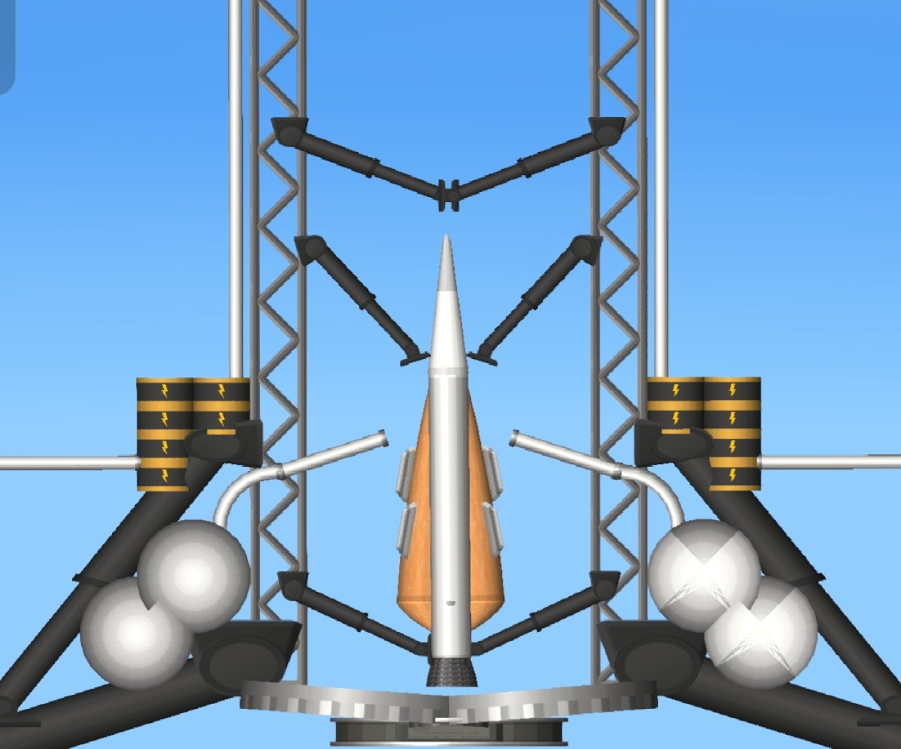Missile Launch Port Spaceflight Simulator
